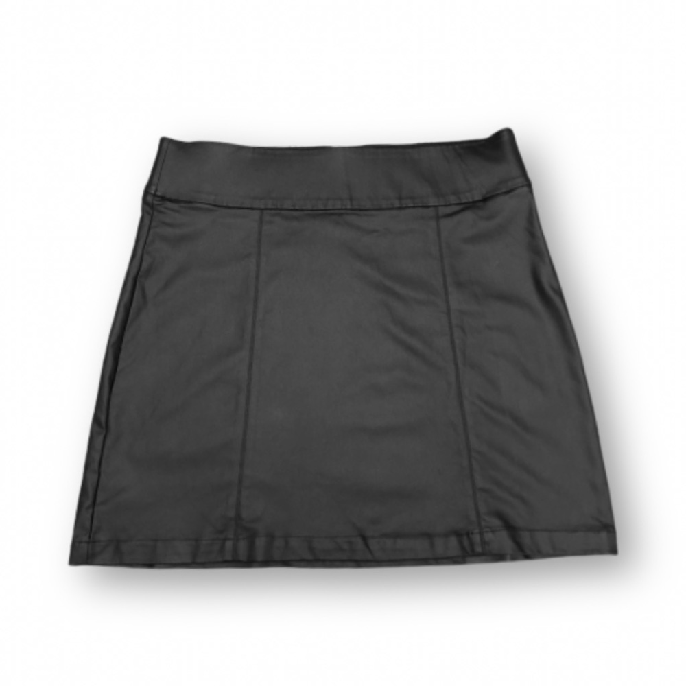 Faux Leather Skirt